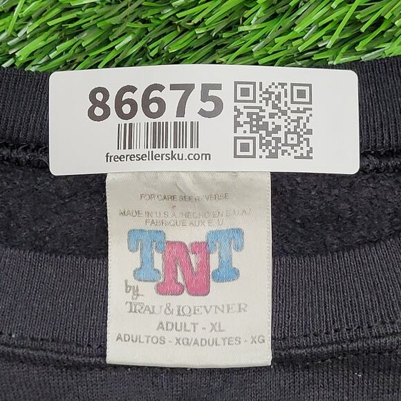 Vintage 90s Pittsburgh-Penguins Sweatshirt Medium 20x25 Black - Picture 4 of 13